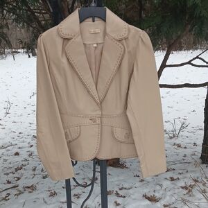 Wilsons Leather Blazer Jacket Sz M NWOT